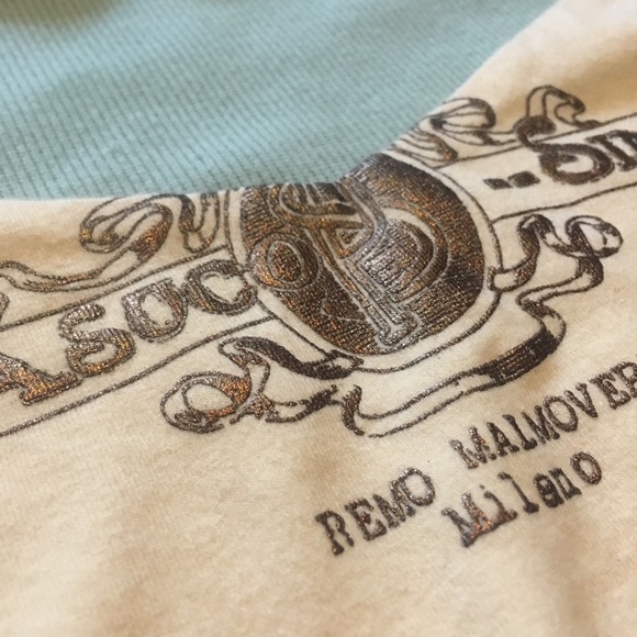 Parasuco Aqua & Cream Embossed T-Shirt - Picture 3 of 6